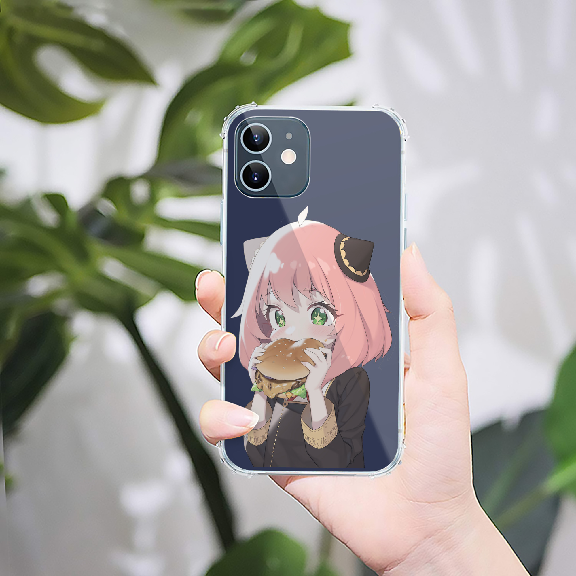 （画像用） SPY×FAMILY间谍家家酒 【iPhone 12シリーズ対応】透明スマホケース（クリアソフトケース）